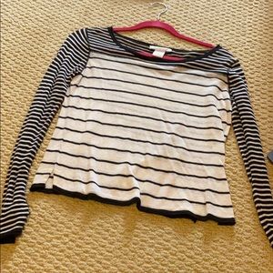 Striped long sleeve